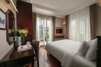 Habitación Doble Executive con Terraza y Vistas a la Ciudad — Sunline Central Hotel